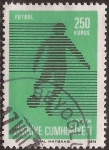 Stamps : Asia : Turkey :  Deportes con balón, Fútbol  1974  250 kurus
