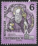 Sellos de Europa - Austria -  St. Benedict of Nursia