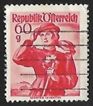 Stamps Austria -  Trajes tipicos - Carinthia, Lavanttal