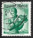 Stamps Austria -  Trajes tipicos - Wachau