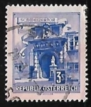 Stamps Austria -   Vienna Hofburg