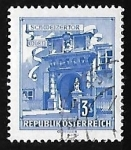 Stamps Austria -   Vienna Hofburg