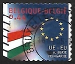 Sellos del Mundo : Europa : B�lgica : Union Europea - Hungria