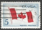 Stamps Canada -  Inauguration of National Flag