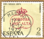 Sellos de Europa - Espa�a -  Dia del sello - Cordoba Andalucia Alta