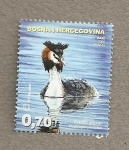 Stamps Bosnia Herzegovina -  Aves del valle del Neretva