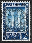 Stamps Belgium -  Scaldis exposición. Catedrales de Tournai - Catedral de Nuestra Señora de Tournai