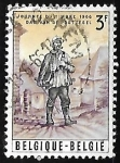 Stamps Belgium -  Dia del Sello - Cartero