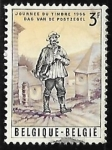 Stamps : Europe : Belgium :  Dia del Sello - Cartero