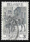 Stamps Belgium -  Dia del sello - cartero