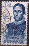 Stamps Spain -  ESPAÑA 1968 1892 Sello Forjadores de America Diego de Henares Usado