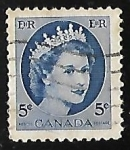 Sellos de America - Canad� -  Queen Elizabeth II