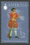 Sellos de America - Antigua y Barbuda -  Private, Colonel Zacharias Tiffin's Regiment (1701)