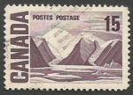 Stamps Canada -  Bylot Island by Lawren Stewart Harris