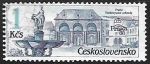 Sellos de Europa - Checoslovaquia -  Prague fountains