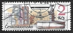Stamps Czechoslovakia -  Praha staromestske namesti - Plaza de la Ciudad Vieja