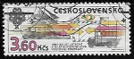 Stamps Czechoslovakia -   World Communications Year - transportation