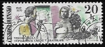 Stamps Czechoslovakia -  Artist and Model