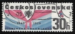 Sellos de Europa - Checoslovaquia -  Pioneer Scarf
