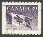 Stamps Canada -  The Canadian Flag (1990)