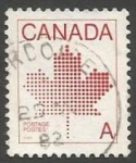 Sellos de America - Canad� -  Canadian Maple Leaf Emblem (1981)
