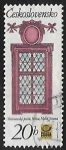 Stamps Czechoslovakia -  ventana