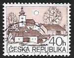 Stamps Czechoslovakia -  Village church