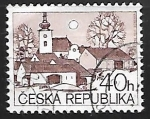 Stamps Czechoslovakia -  Village church