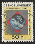 Stamps Czechoslovakia -  50 years of Slovak Teachers' Choir