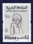Stamps Morocco -  Pintura (Picasso)