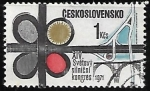 Stamps Czechoslovakia -  14 Congreso Mundial de Carreteras y Puentes 