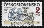 Stamps Czechoslovakia -  František Bidlo  