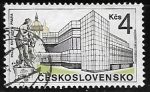 Stamps Czechoslovakia -  Palacio de la cultura de Praga