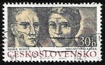 Stamps Czechoslovakia -  Oskar Benes - Vaclay Prochazka