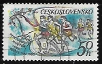 Stamps Czechoslovakia -  Maratón Internacional de la Paz