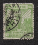 Stamps Chile -  100 años de exportación de salitre