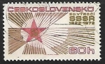 Stamps Czechoslovakia -  50 aniversario de la Unión Sovietica
