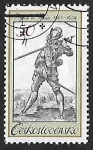 Stamps Czechoslovakia -  Bodyguard of Rudolf II