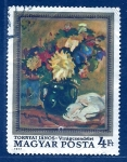 Stamps Hungary -  Flores