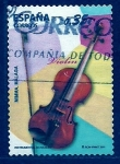 Stamps Spain -  Violin
