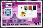 Stamps North Korea -  RES-EXHIBICIÓN POSTAL INTERNACIONAL-LONDRES 1980