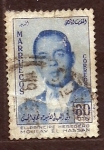 Stamps Morocco -  Hassan  II