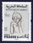 Sellos de Africa - Marruecos -  Pintura   (PICASSO)