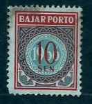 Stamps : Asia : India :  Cifras