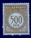 Stamps : Asia : India :  Cifras