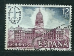 Stamps Spain -  Palacio congresos (Buenos Aires)