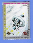 Stamps Equatorial Guinea -  CONQUISTA  DE  VENUS