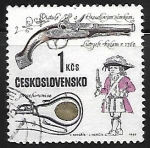 Stamps Czechoslovakia -  pistola del fusil