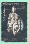 Stamps : Europe : Gibraltar :  Pintura