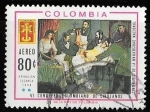 Stamps : America : Colombia :  Colombia-cambio